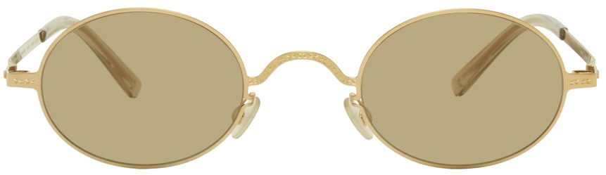 Maison Margiela Gold MYKITA Edition MMCRAFT005 Sunglasses