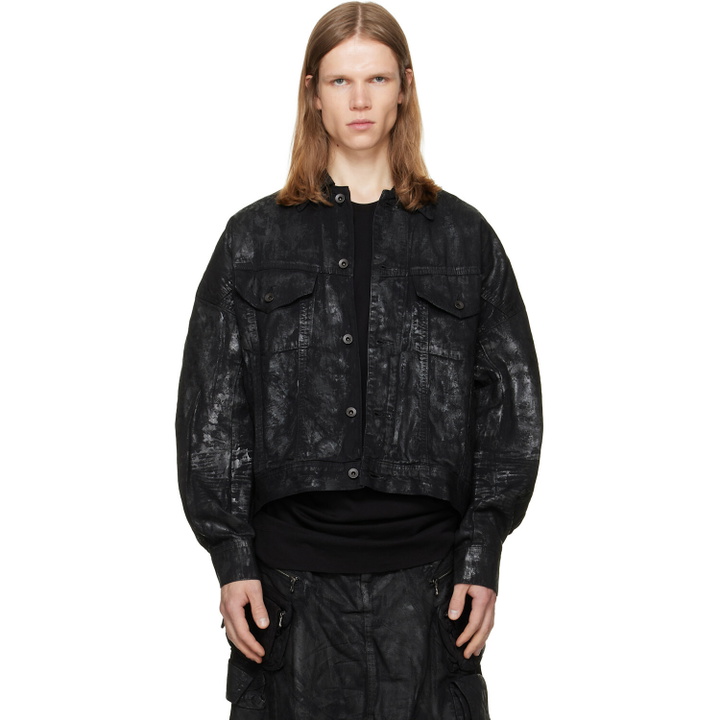 Photo: Julius Black Coated DK Denim Jacket