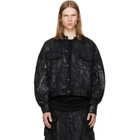 Julius Black Coated DK Denim Jacket