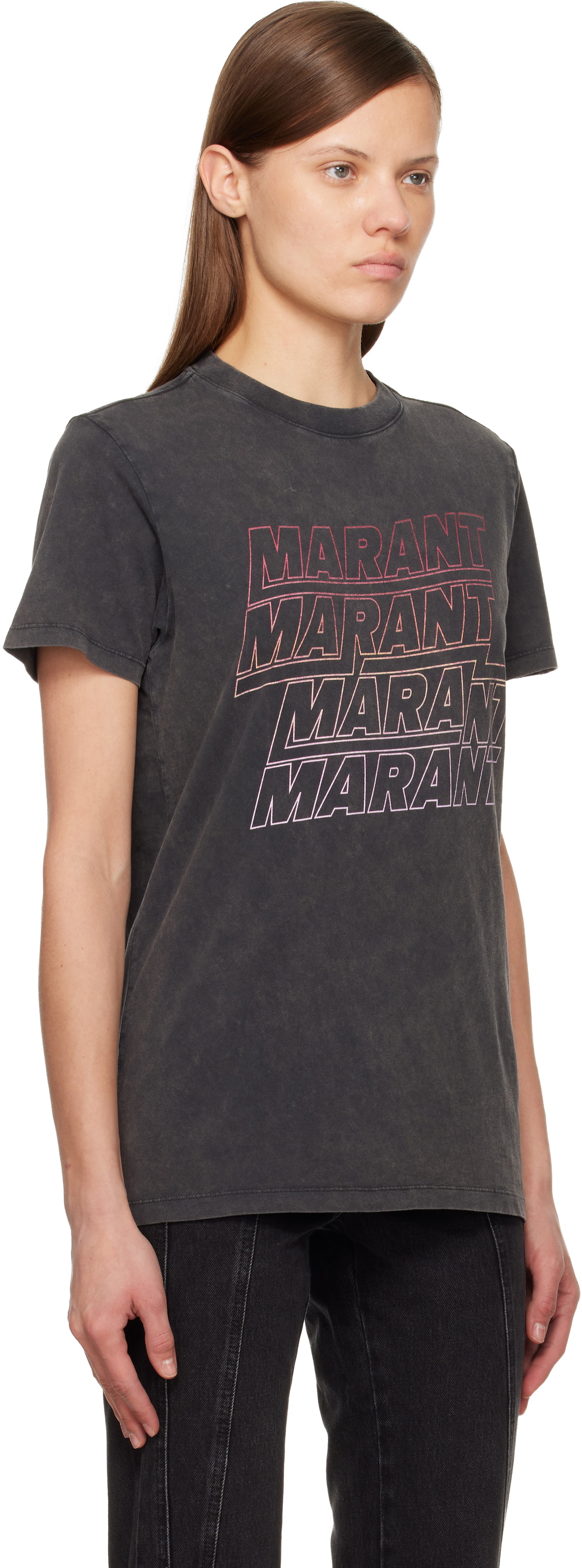 Isabel Marant Etoile Black Zoeline T-shirt