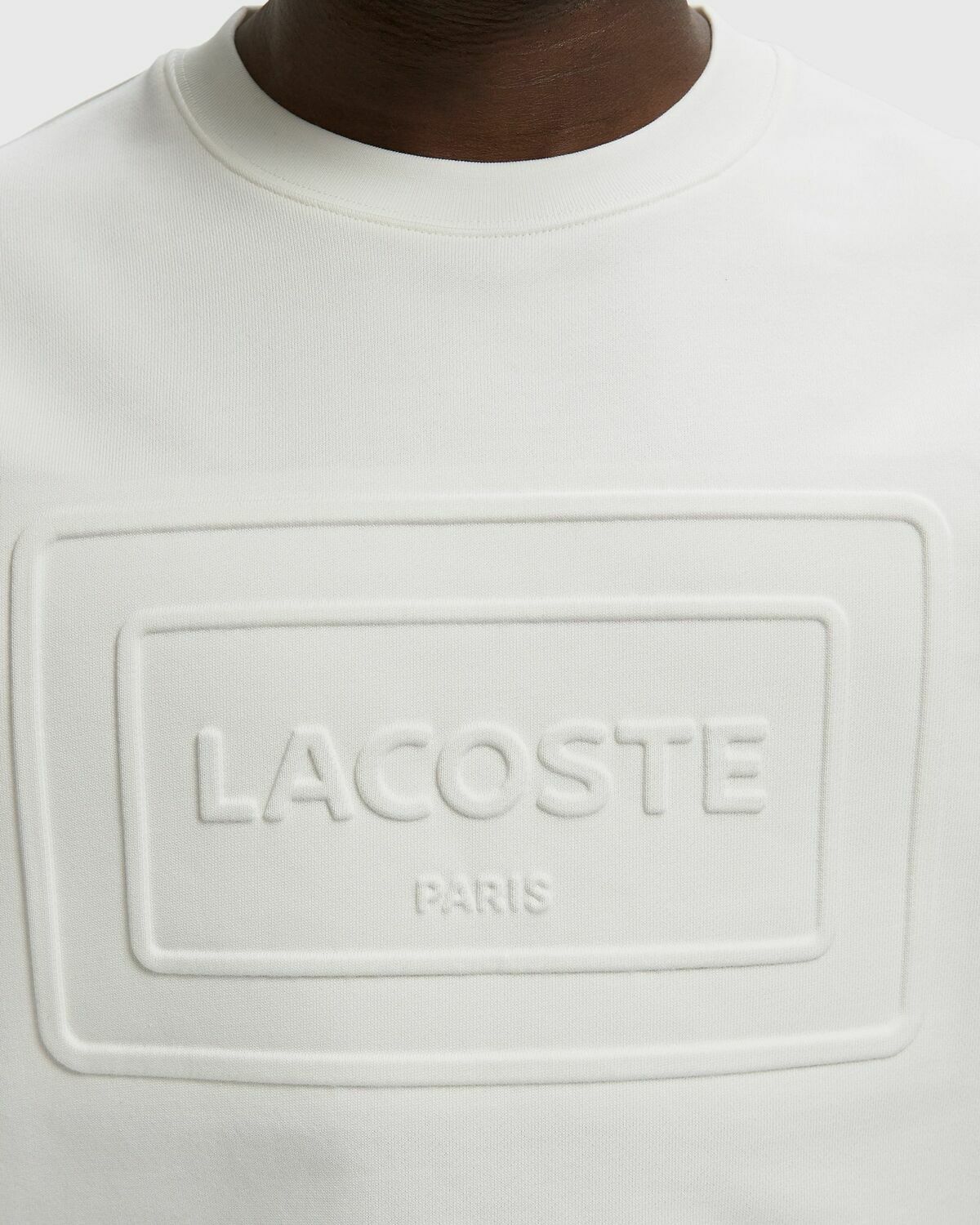 Embossed Fleece Sweatshirt