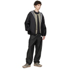 Moncler Black Vandelli Reversible Hooded Jacket