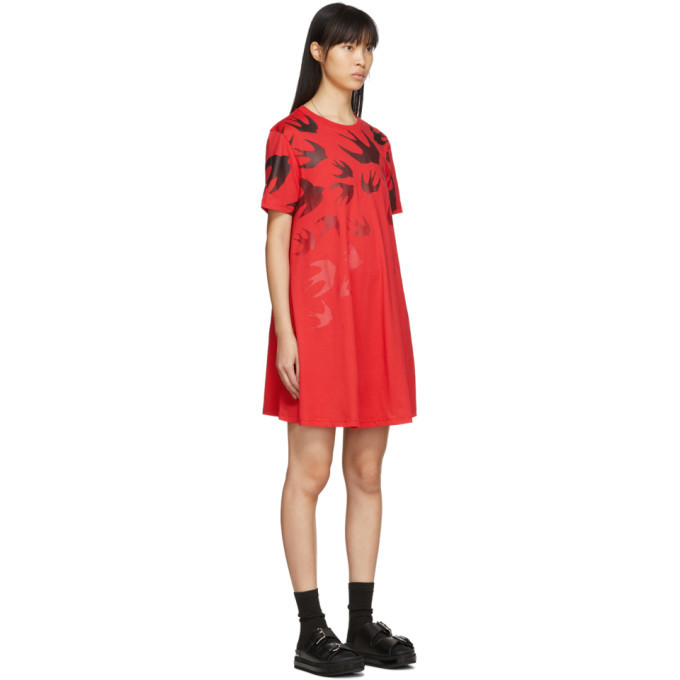 Alexander mcqueen 2025 swallow sweater dress