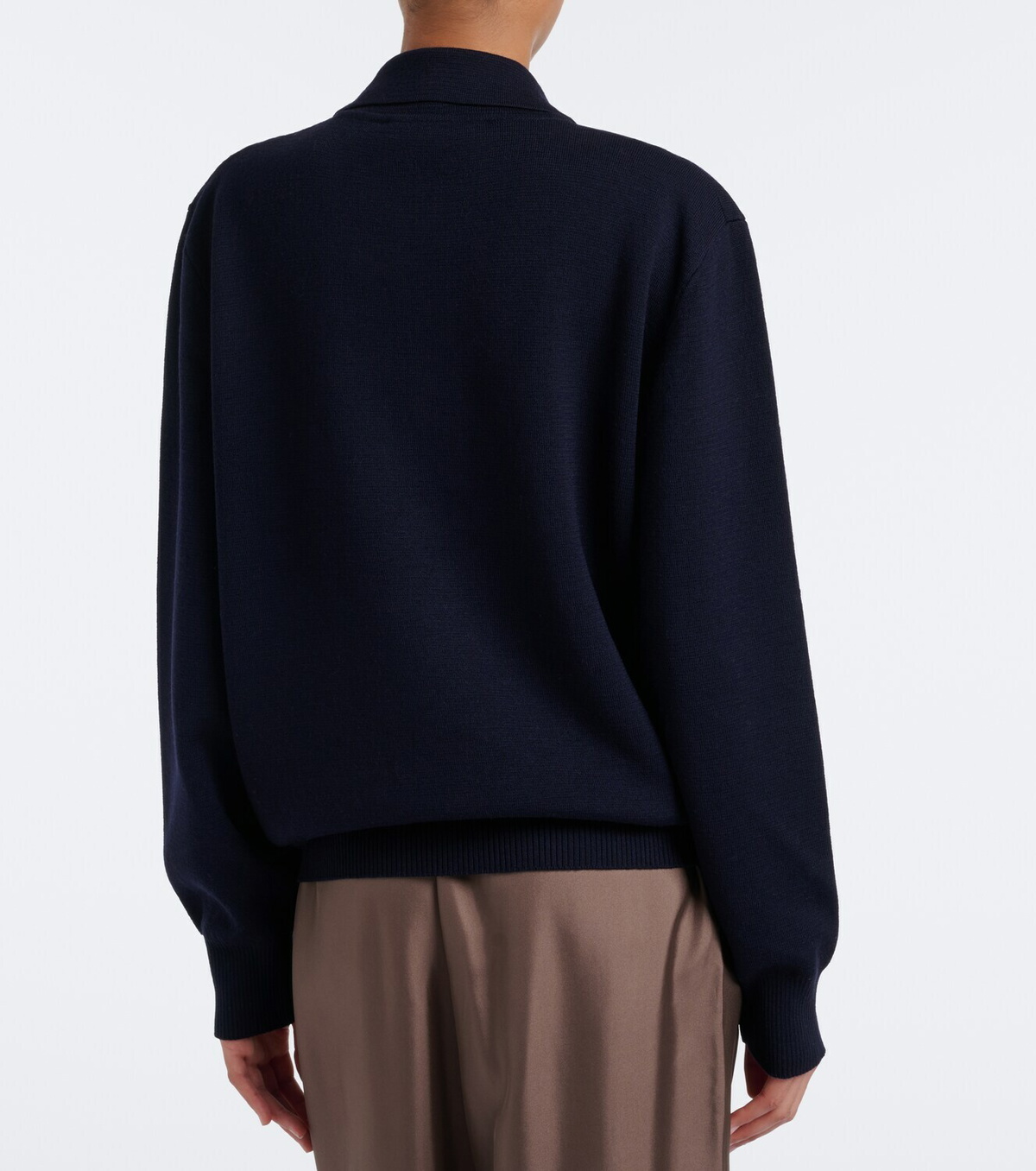 Róhe Wool polo sweater