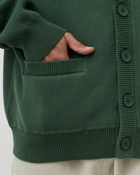 Axel Arigato Singular Knitted Cardigan Green - Mens - Zippers & Cardigans