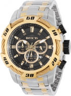 Invicta Speedway Chronograph GMT Quartz Black Dial Mens Watch 47116