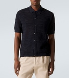 Ralph Lauren Purple Label Chevron cotton polo shirt