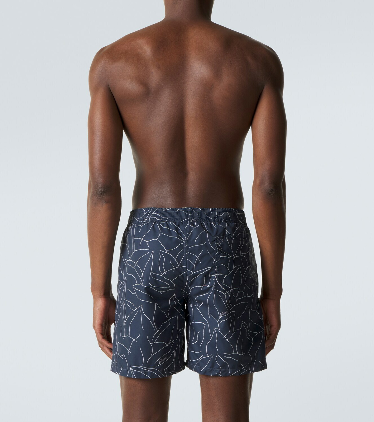 Brioni Printed swim trunks