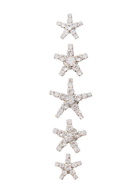 Jennifer Behr Vespera Crystal-embellished Hair Magnets - set of Five - One Size