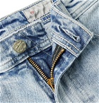 AG Jeans - Tellis Slim-Fit Faded Stretch-Denim Jeans - Blue