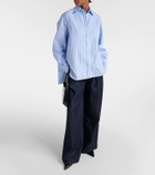 The Frankie Shop Nolan high-rise wide-leg jeans