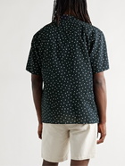 YMC - Mitchum Polka-Dot Cotton-Seersucker Shirt - Blue