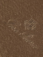 Loro Piana - Logo-Embroidered Fringed Cashmere Scarf