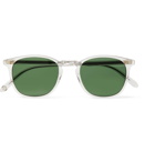 Garrett Leight California Optical - Kinney D-Frame Acetate Sunglasses - Neutrals
