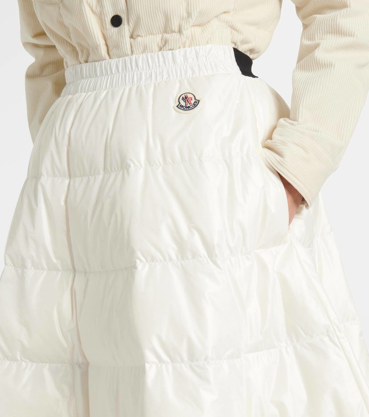 Moncler Quilted midi skirt Moncler