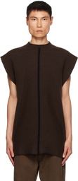 Rick Owens Brown Motivo Sweater