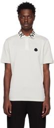 Moncler Green Patch Polo