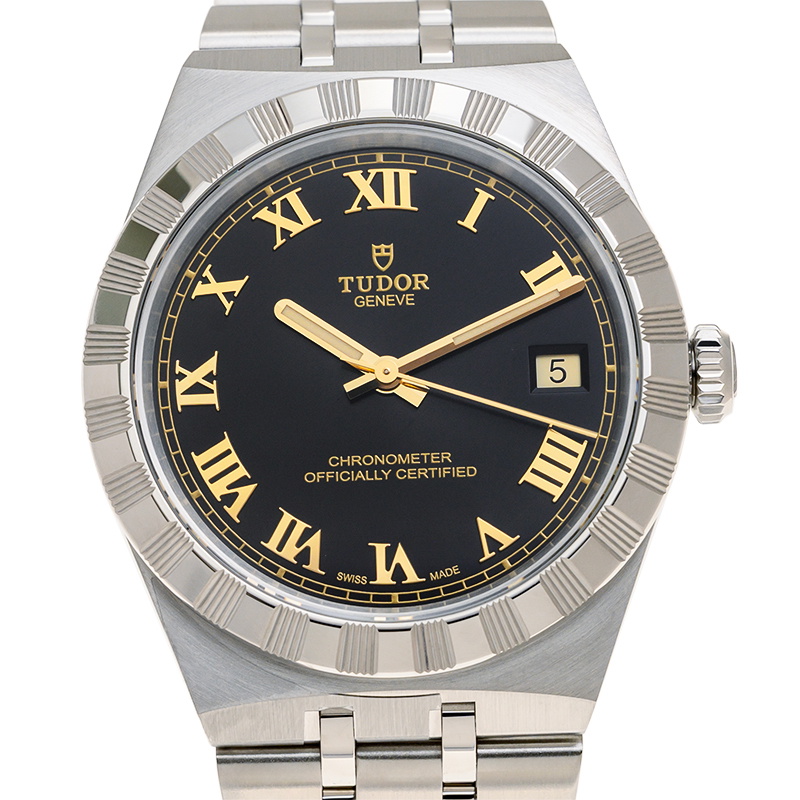 Tudor Royal 36mm Chronometer Black Dial Watch M2836C1A0-0101
