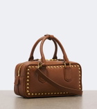 Miu Miu Arcadie studded leather top-handle bag