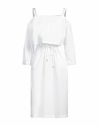 Peserico Womens Midi dress in White