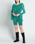 Gcds Womens Playsuit Emerald in Green