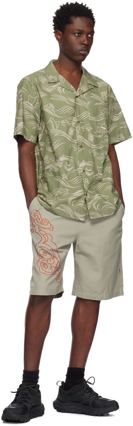 Maharishi Green Songkran Shirt