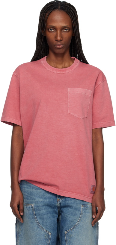 Photo: Carhartt Work In Progress Red Torion Pocket T-shirt