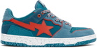 BAPE Blue Sk8 Sta #7 Sneakers