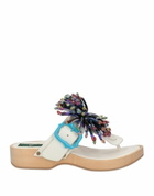 Pucci Womens Thong sandal Ivory