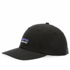 Patagonia P-6 Label Trad Cap in Black 