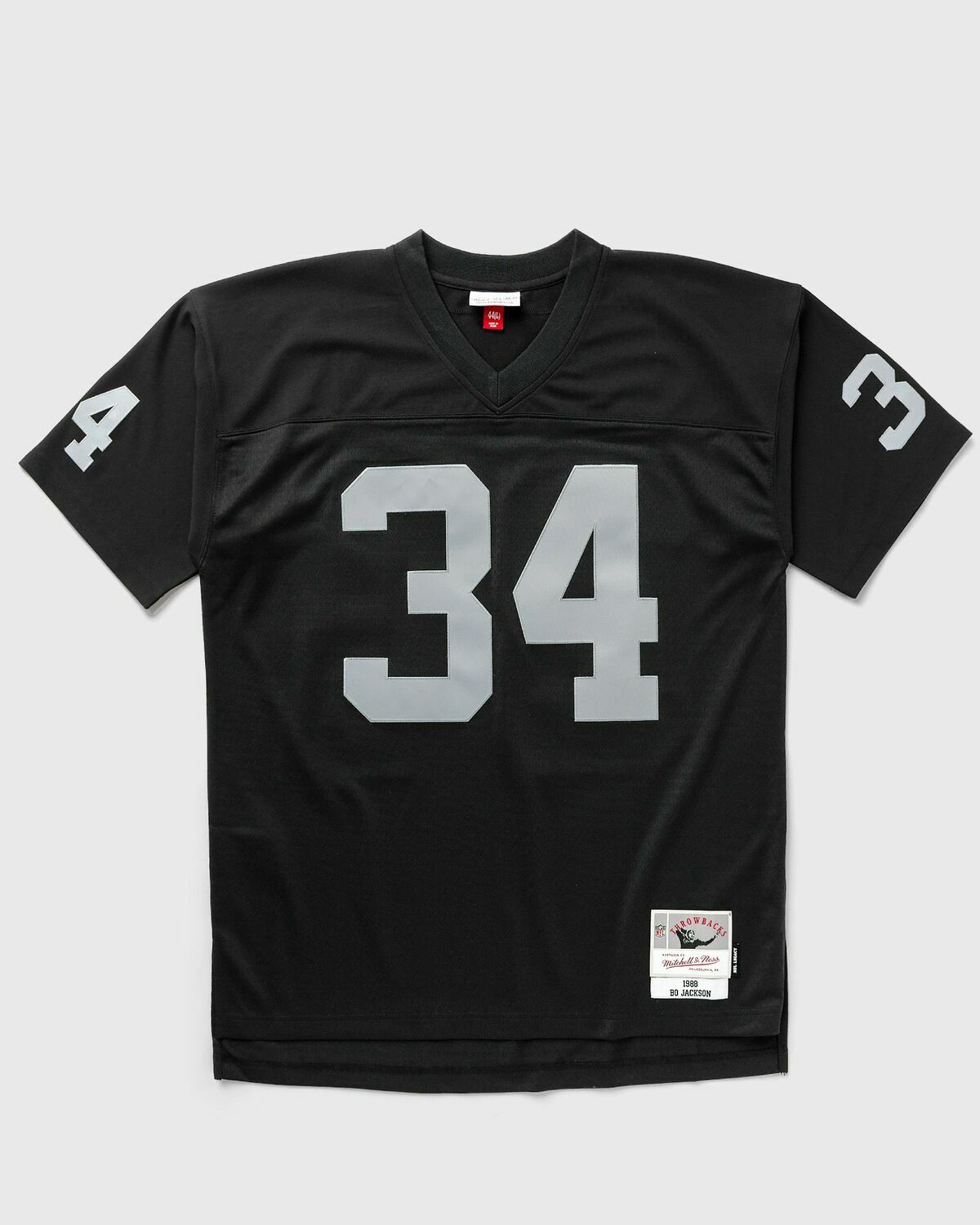 Mitchell & Ness Nfl Legacy Jersey Los Angeles Raiders 1988 Bo Jackson #34 Black Jerseys