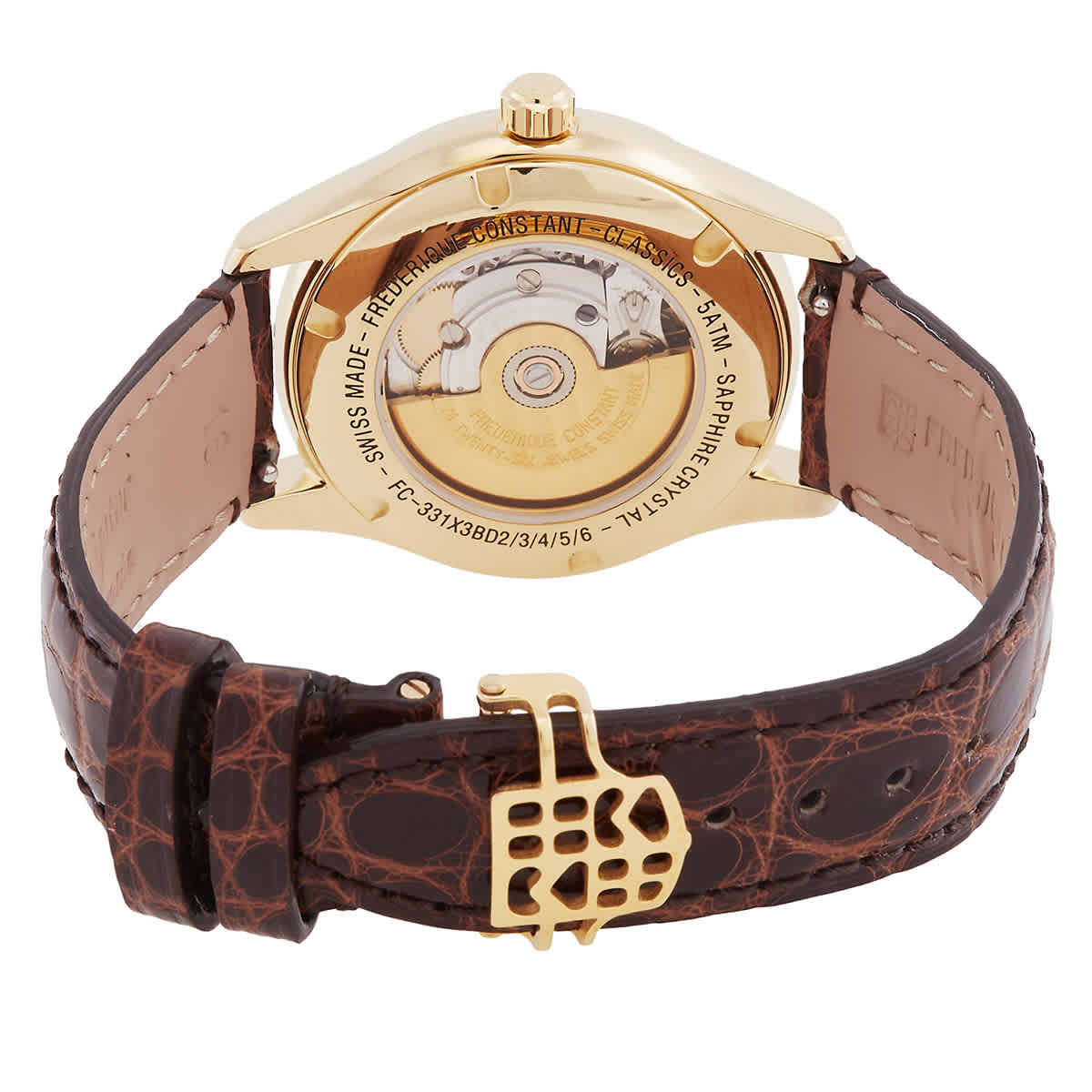 Frederique Constant Elegance Automatic Crystal Ladies Watch FC-331MPWD3BD5