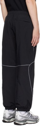 PLACES+FACES Black Nylon Tracksuit Sweatpants