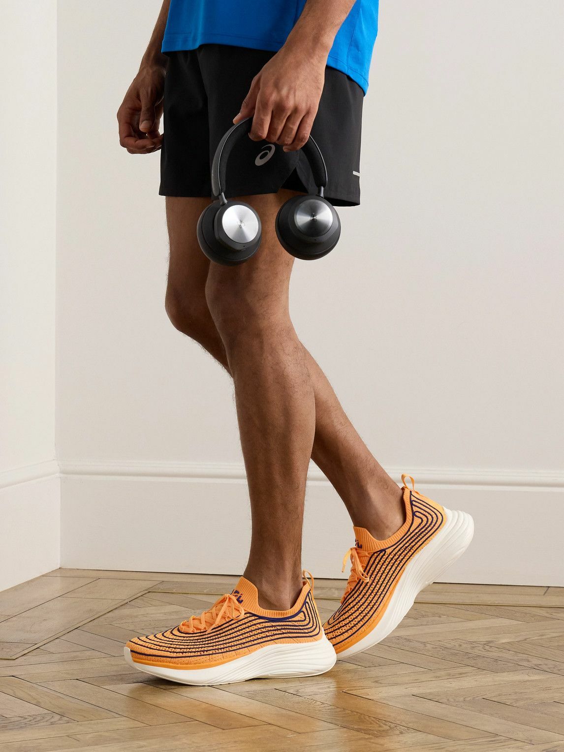 APL Athletic Propulsion Labs - TechLoom Zipline Running Sneakers - Orange