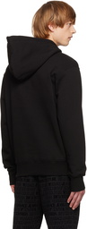 Versace Jeans Couture Black Bonded Hoodie