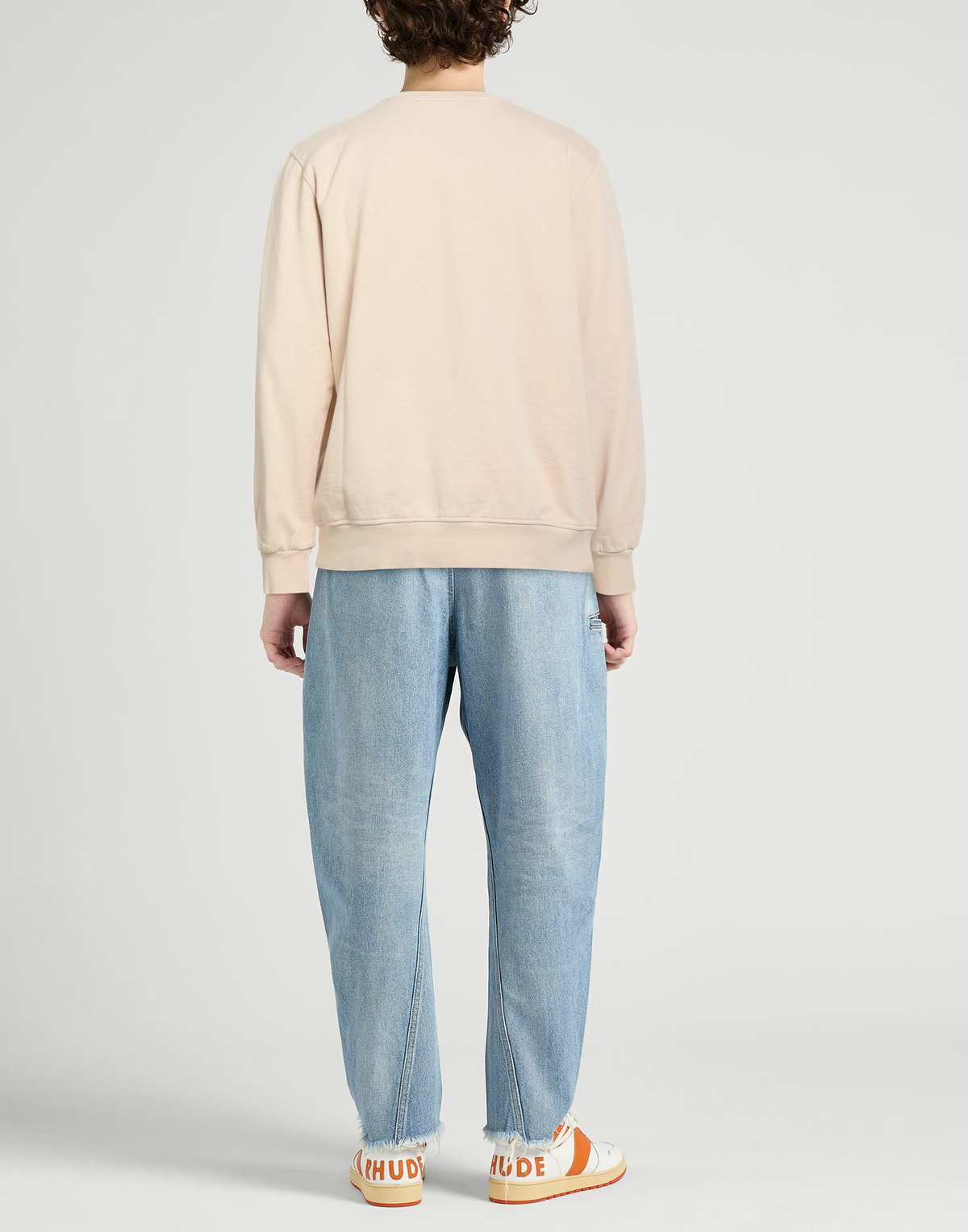 Barrow Mens Sweatshirt in Beige