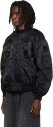 NEEDLES Black L2-B Bomber Jacket
