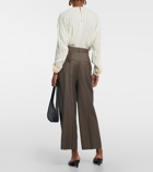 Toteme Cropped wool pants