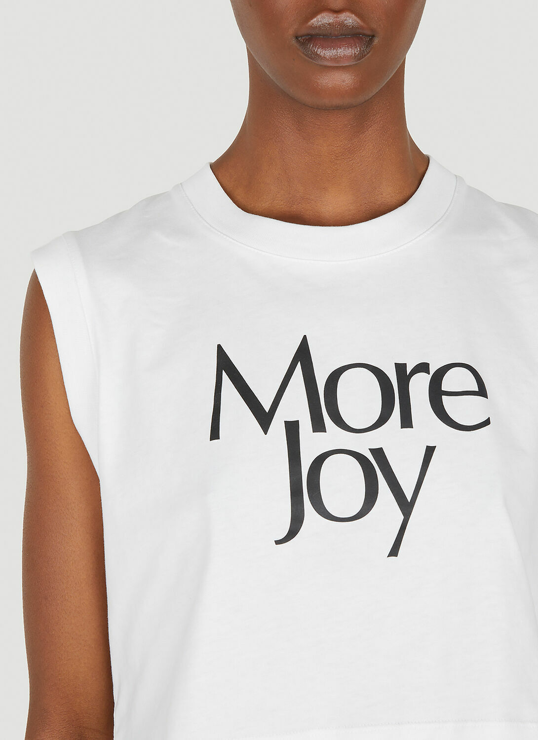 More Joy Logo Print T-Shirt