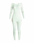 Wolford Womens Jumpsuit Light in Green