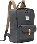Thom Browne Gray Front Pocket Backpack