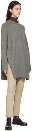 House of Dagmar Beige Shiloh Split Hem Leggings