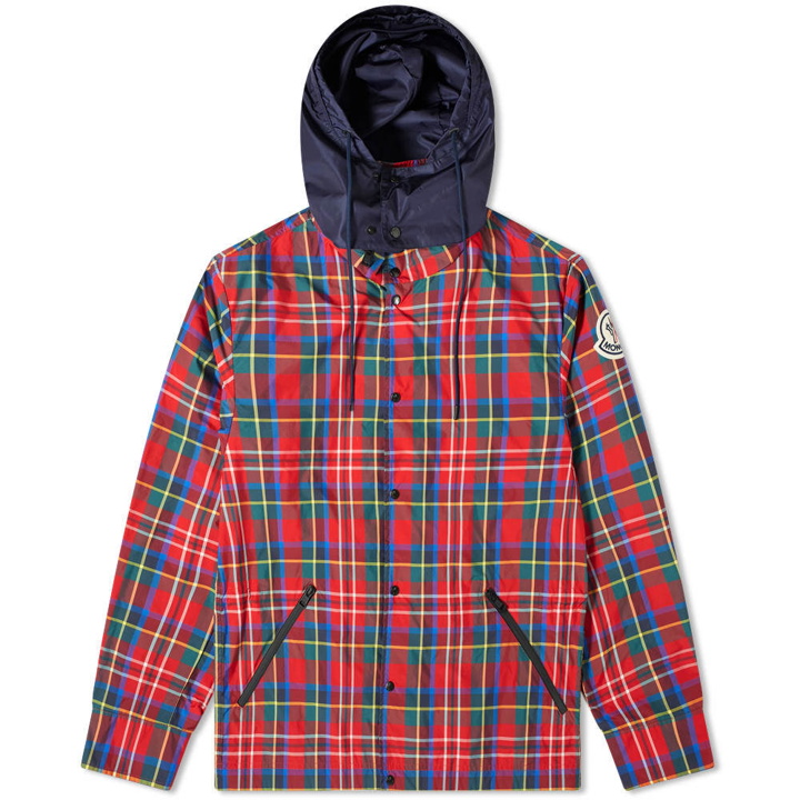Photo: Moncler Checked Button Up Jacket
