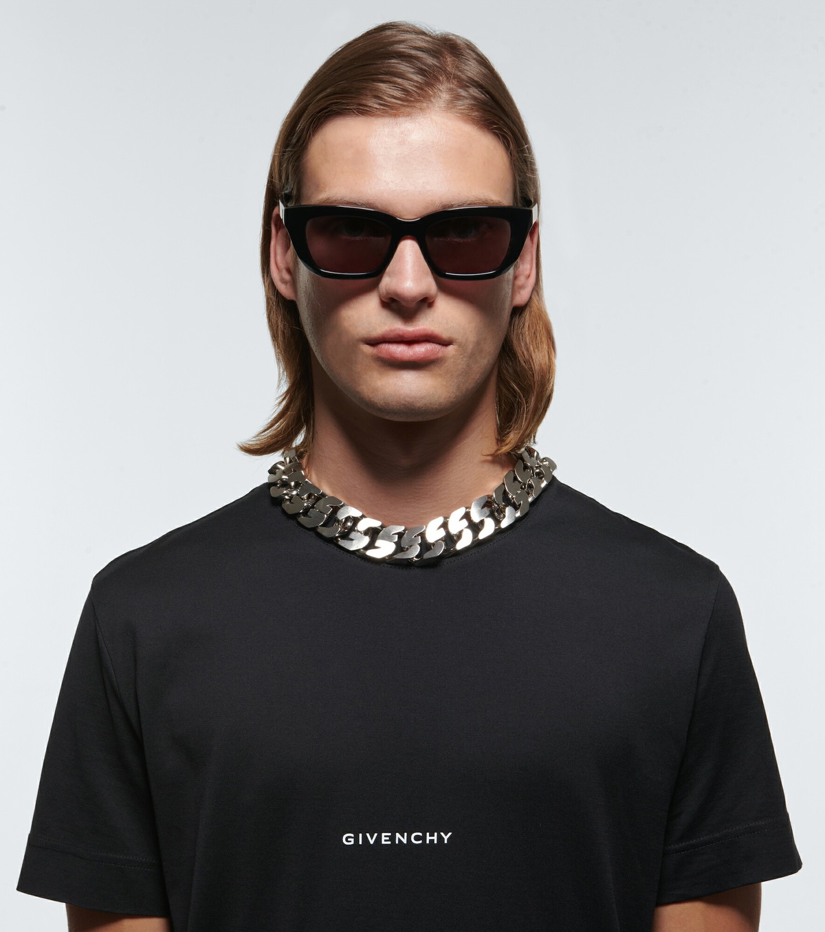 GIVENCHY EYEWEAR Square-Frame Acetate and Silver-Tone Sunglasses for Men |  MR PORTER