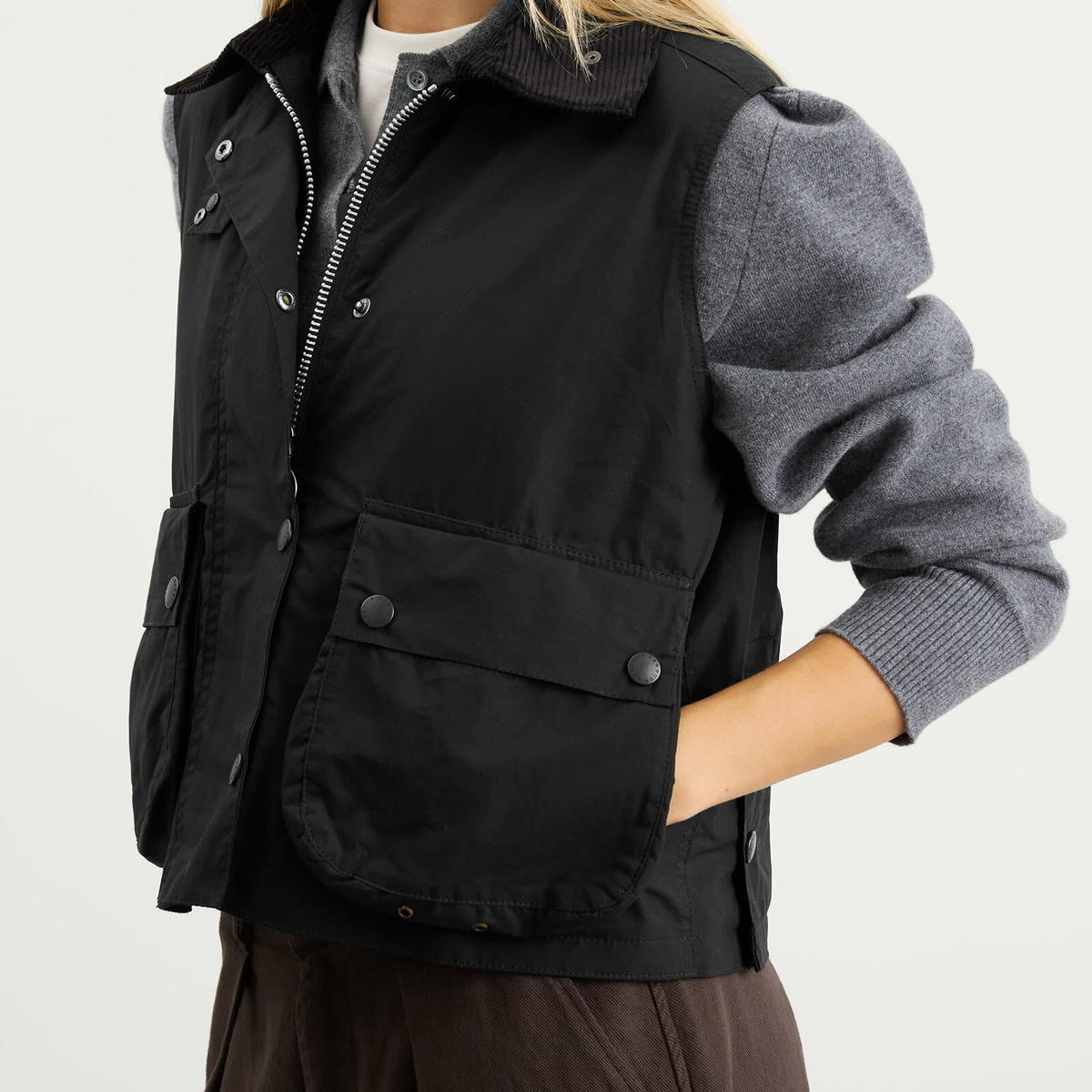 Barbour Women's x Margaret Howell Bedale Gilet in Black