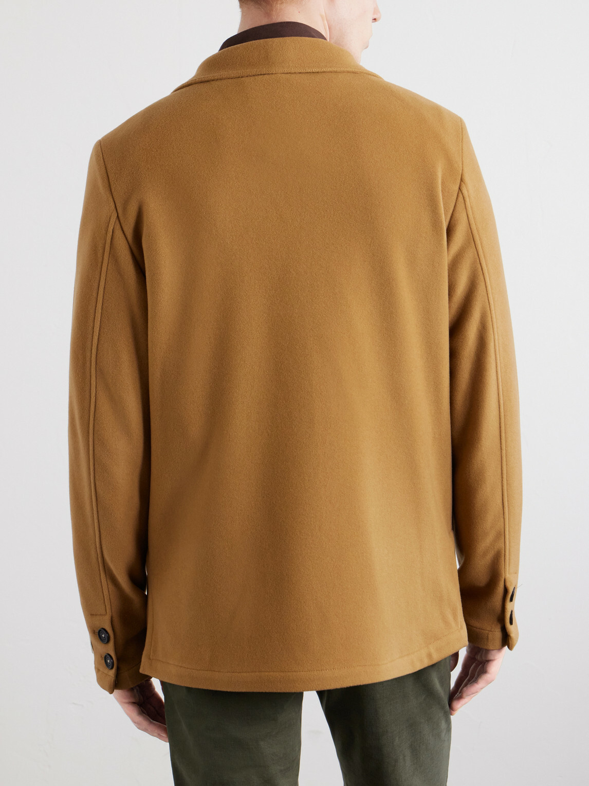 Massimo Alba - Baglietto Virgin Wool Overshirt - Neutrals