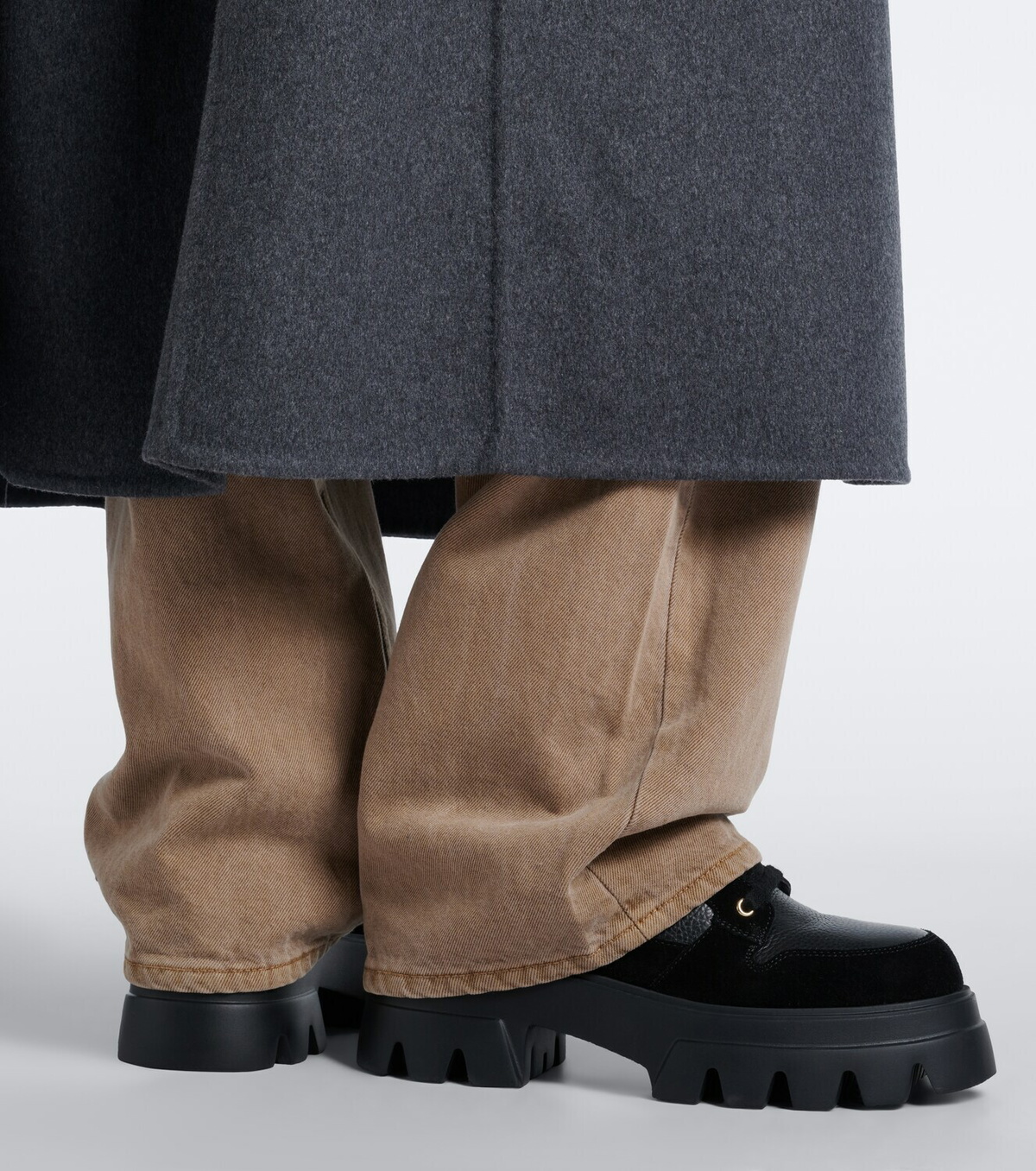 Bogner Sapporo shearling-lined leather lace-up boots