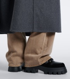 Bogner Sapporo shearling-lined leather lace-up boots