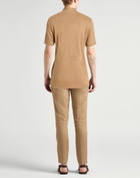 Lardini Mens T-shirt in Light brown