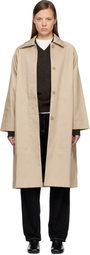 CASEY CASEY Beige Carlyle Trench Coat